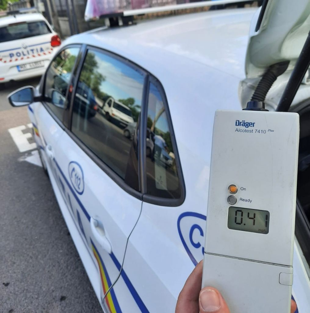 Șoferi, prinși beți la volan în Cluj! Un bărbat de 50 de ani, REȚINUT pentru 24 de ore