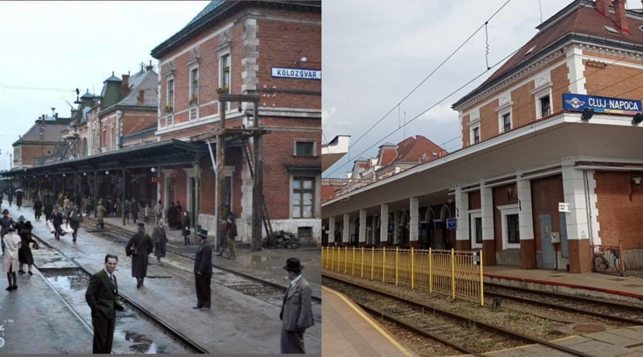 Gara din Cluj-Napoca, 151 de ani de istorie. Cum s-a schimbat clădirea emblematică în timp?