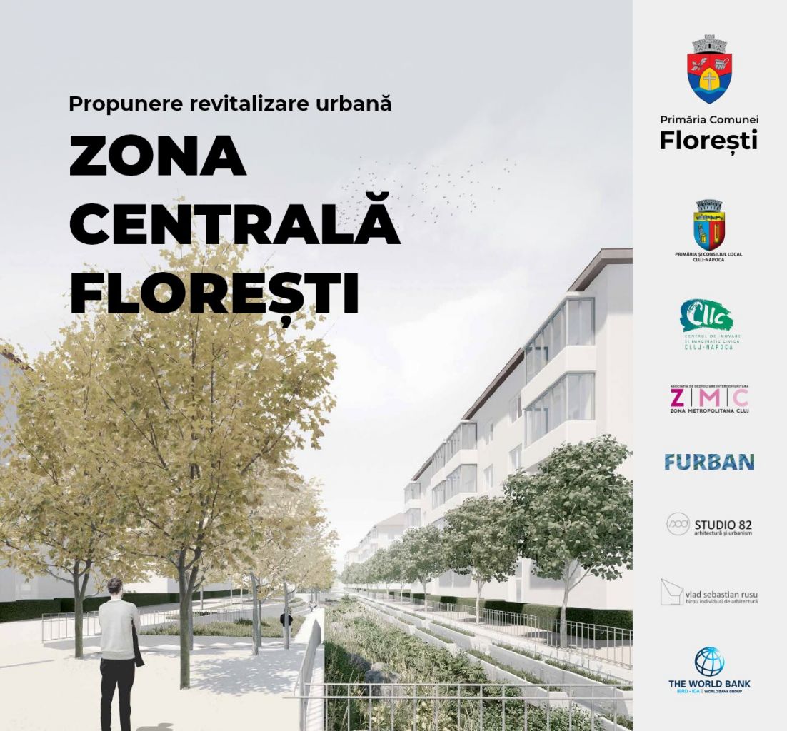 Floreștenii, invitați să aducă propuneri pentru centrul vechi, printr-o aplicație inovatoare