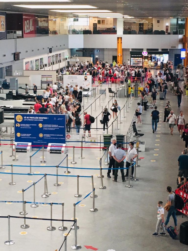 Câți pasageri au zburat pe de Aeroportul Cluj în iunie? Traficul aerian dă semne de revenire