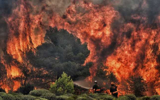 15 pompieri clujeni, trimiși în misiune să stingă incendiile infernale izbucnite în Grecia