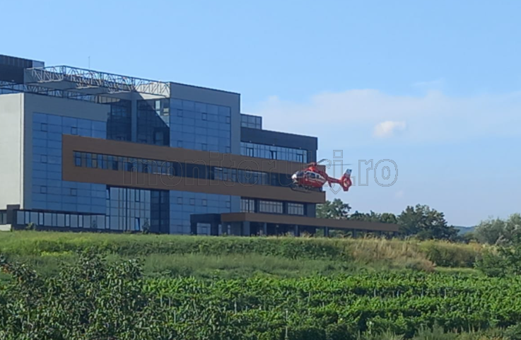 Femeie drogată cu Zombie în Cluj-Napoca, transportată la spital cu elicopterul SMURD