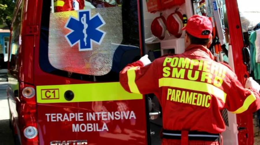 Sinucidere în Florești! O femeie s-a aruncat de pe BALCON cu echipajele SMURD în casă