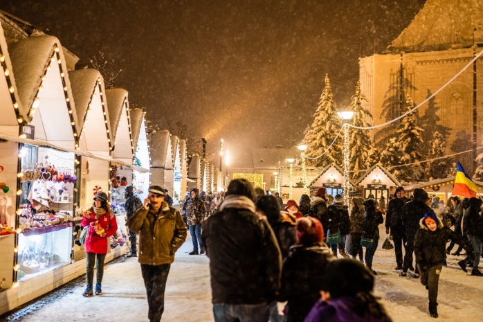 Cum va fi Târgul de Crăciun 2021 din Cluj-Napoca? O roată panoramică ia locul scenei