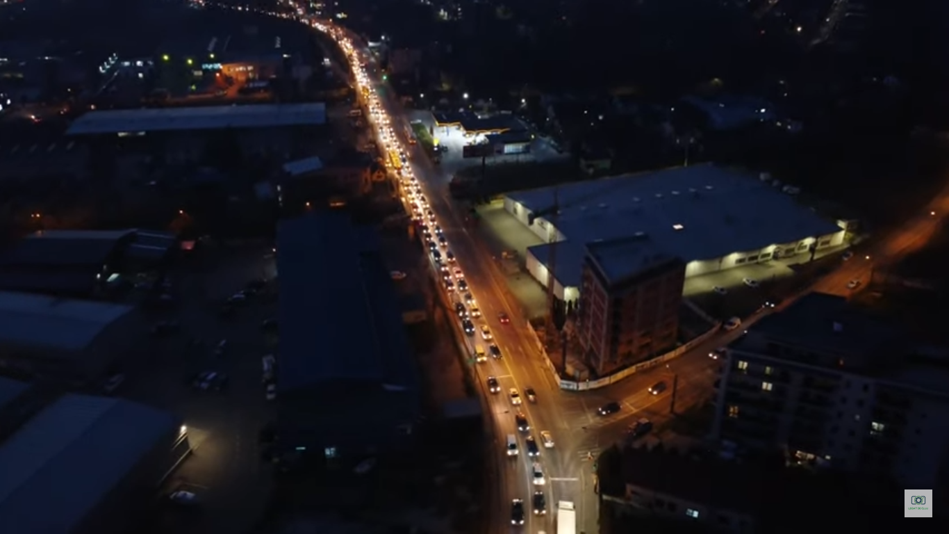 Traficul din Cluj-Napoca la ora de vârf
