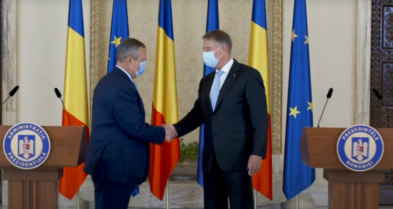 Președintele Klaus Iohannis l-a desemnat din nou pe Nicolae Ciucă să formeze un guvern
