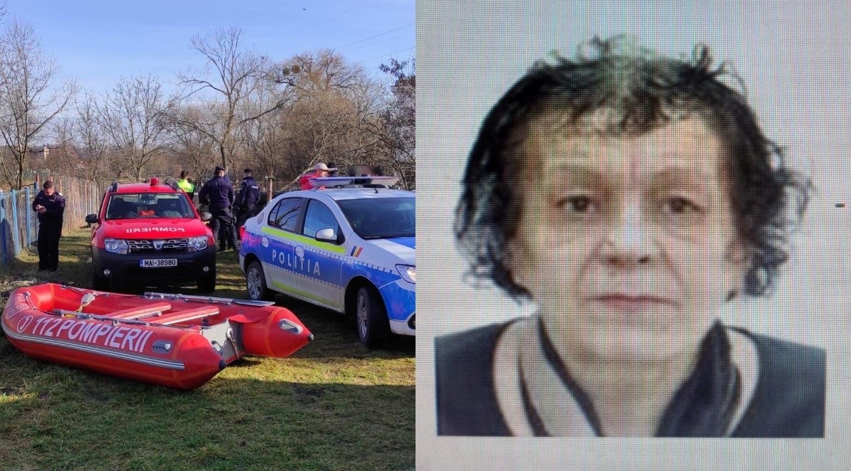 Cadavrul unei femei, găsit pe malul Someșului în Cluj-Napoca. Femeia a dispărut azi noapte. FOTO