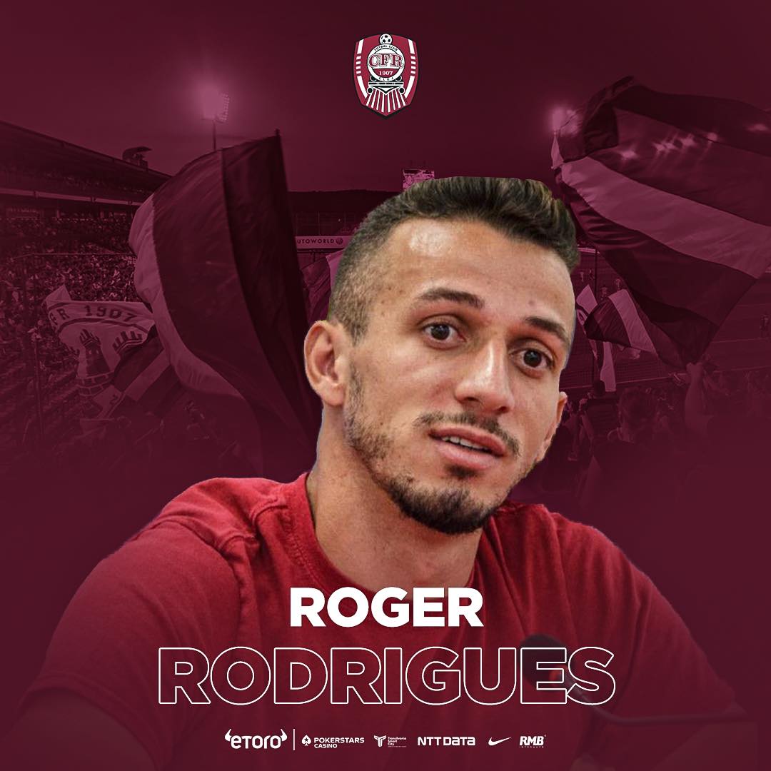 Roger, prezentat oficial de CFR Cluj