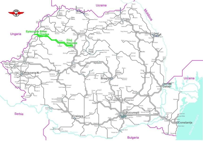 Electrificarea căii ferate Cluj-Episcopia Bihor, aprobată de Guvern