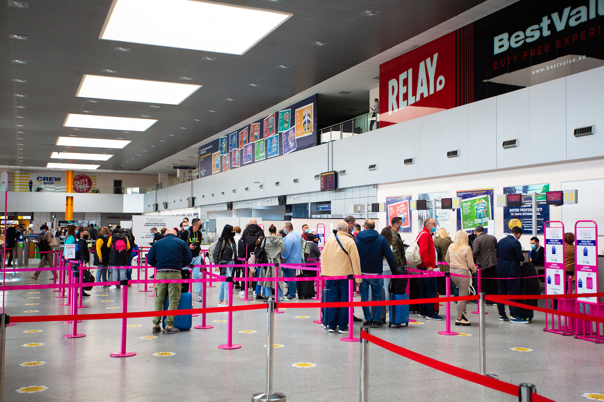 2 milioane de pasageri pe Aeroportul Cluj, în 2022