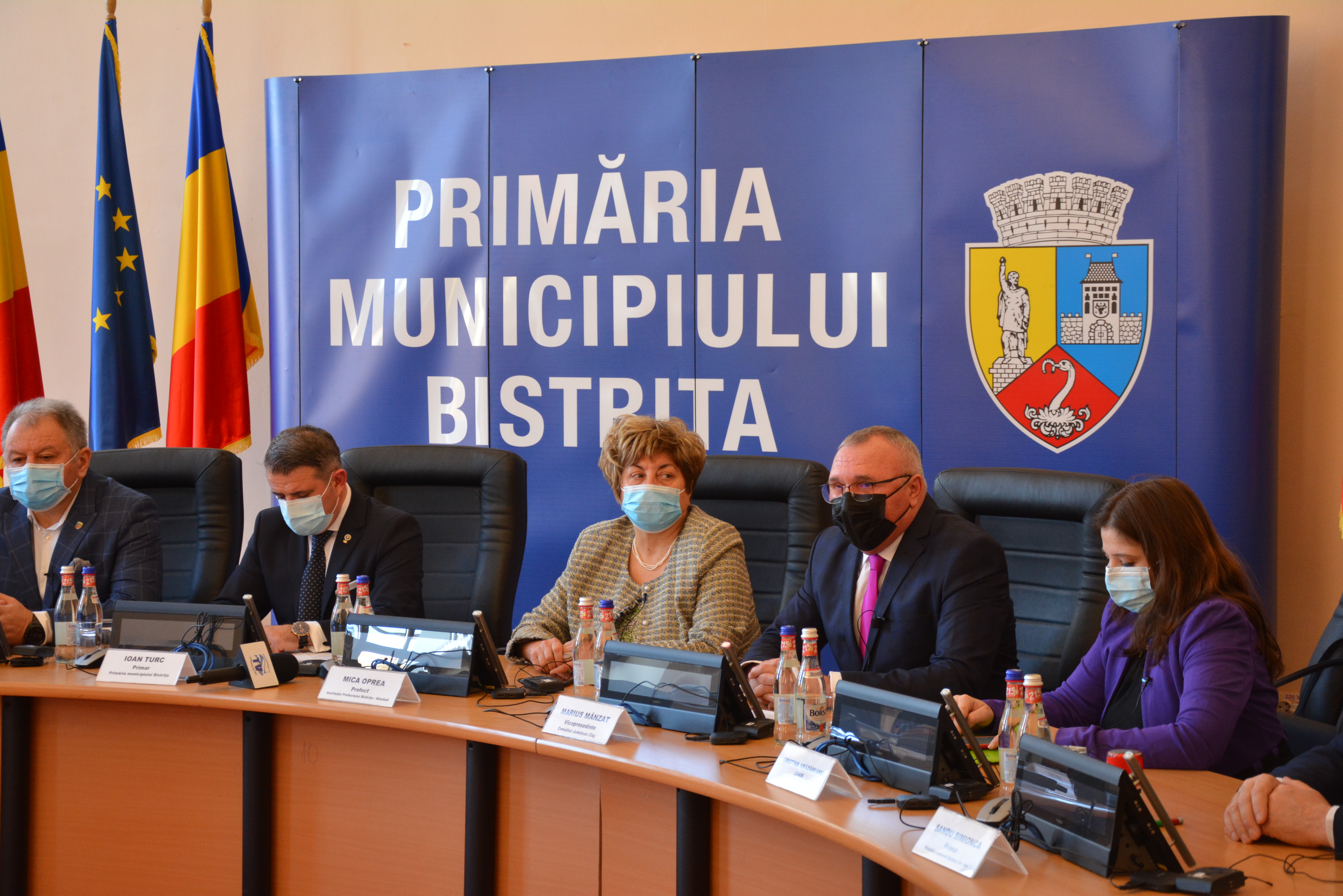 Semnarea contractului Drum Expres Bistrița Dej