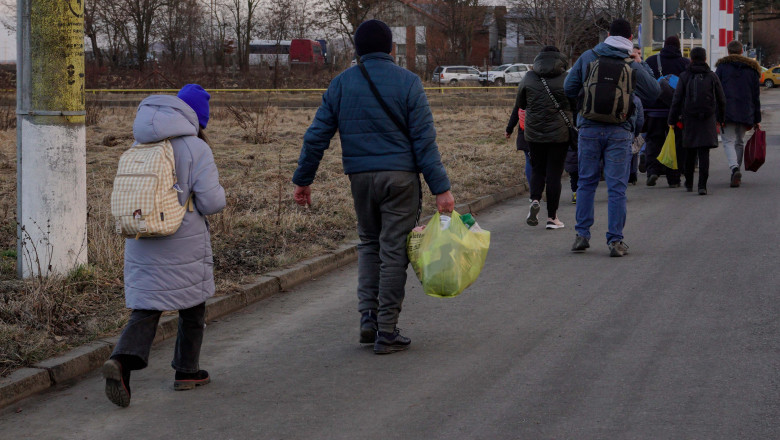 Peste 110.000 de refugiați ucraineni au intrat în România de la începutul războiului. 23.862 în decurs de 24 de ore