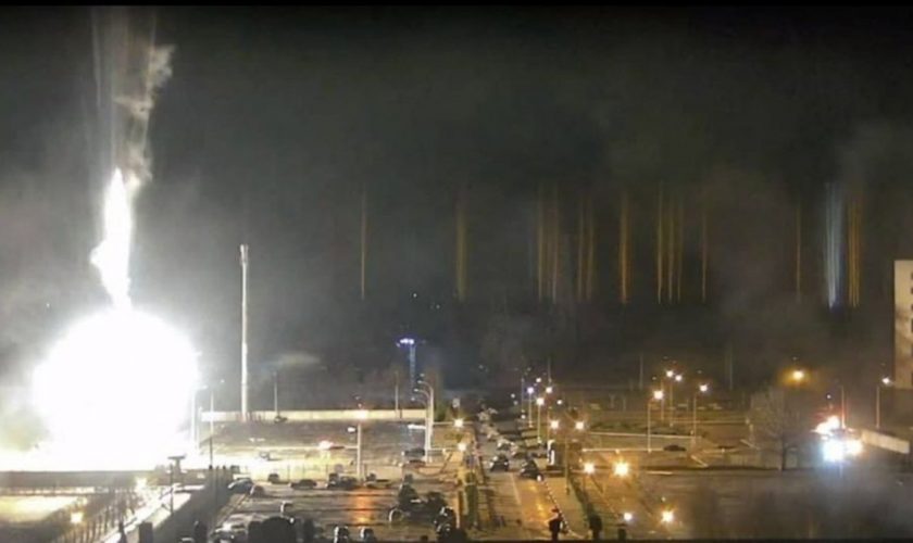 Incendiu provocat de armata rusă la cea mai mare centrală nucleară din Europa. VIDEO
