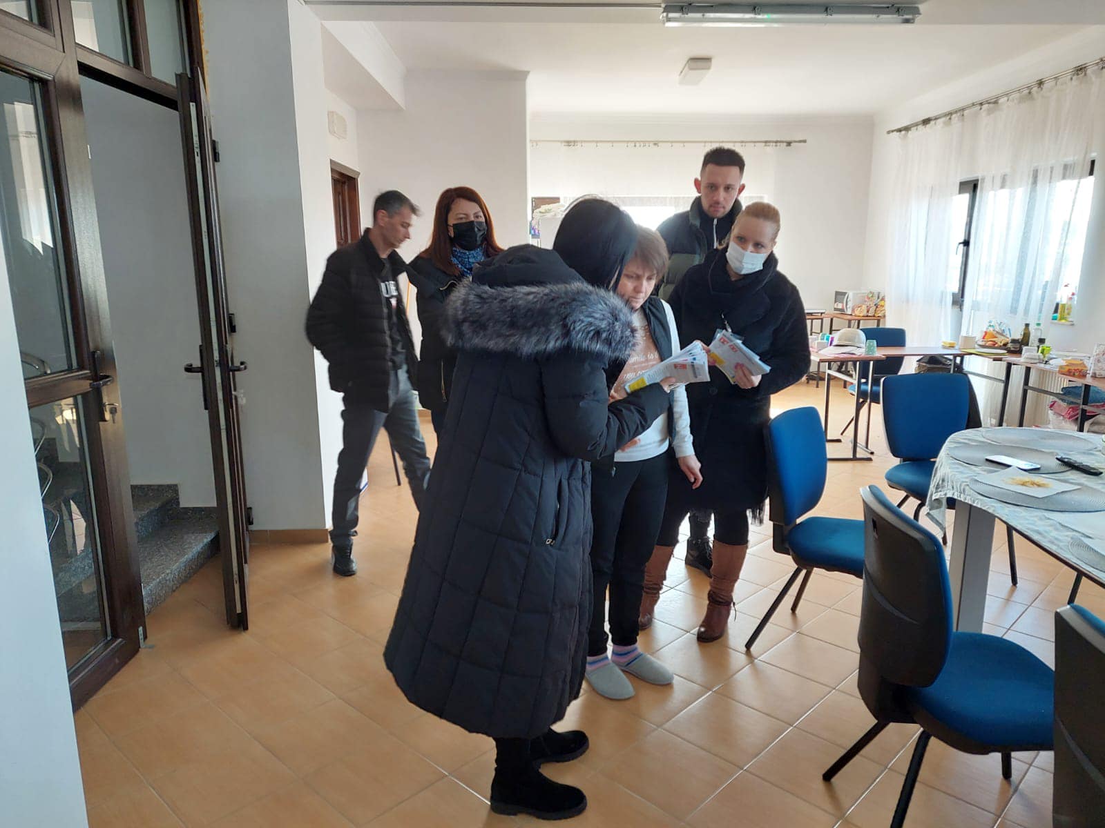 Refugiați din Ucraina, angajați în Bistrița