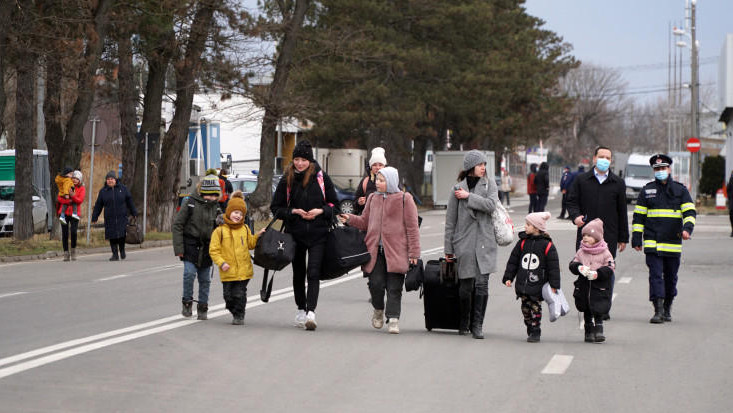 Peste 2,5 milioane de refugiați au fugit din Ucraina, de la începutul războiului/SURSA FOTO: stiri.md