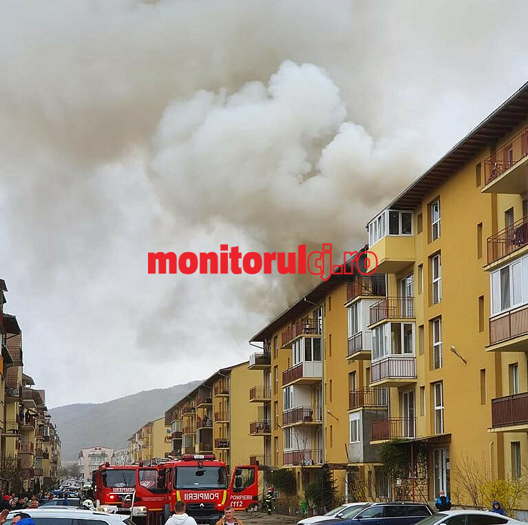 Incendiu pe strada Porii din Florești