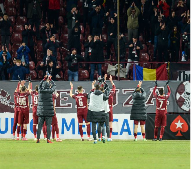 FCSB nu a mai câștigat în fața CFR Cluj din 2014! Campioana are 5 victorii la rând în fața roș-albaștrilor