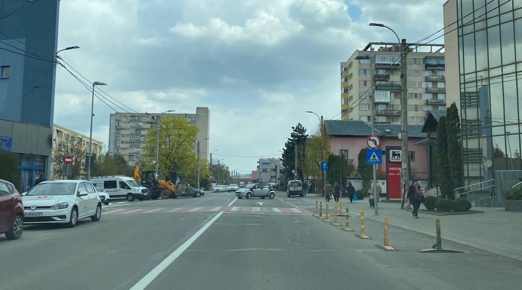 Noi reguli de circulație pe strada Constantin Brâncuși! Este INTERZIS virajul la stânga pe strada Septimiu Albini