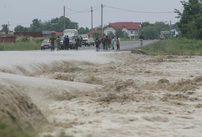 Avertizare cod galben de inundații în județul Cluj.