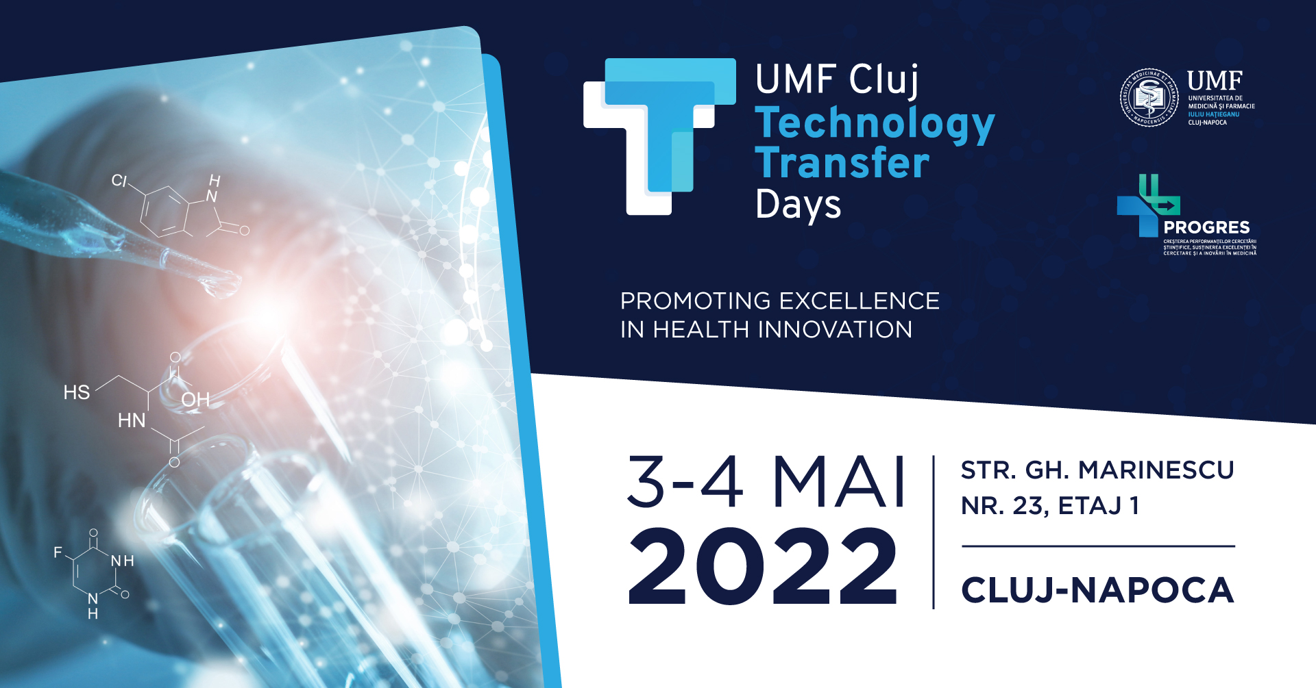 UMF Cluj va organiza prima ediție a UMF Cluj Technology Transfer Days / Foto: UMF Cluj
