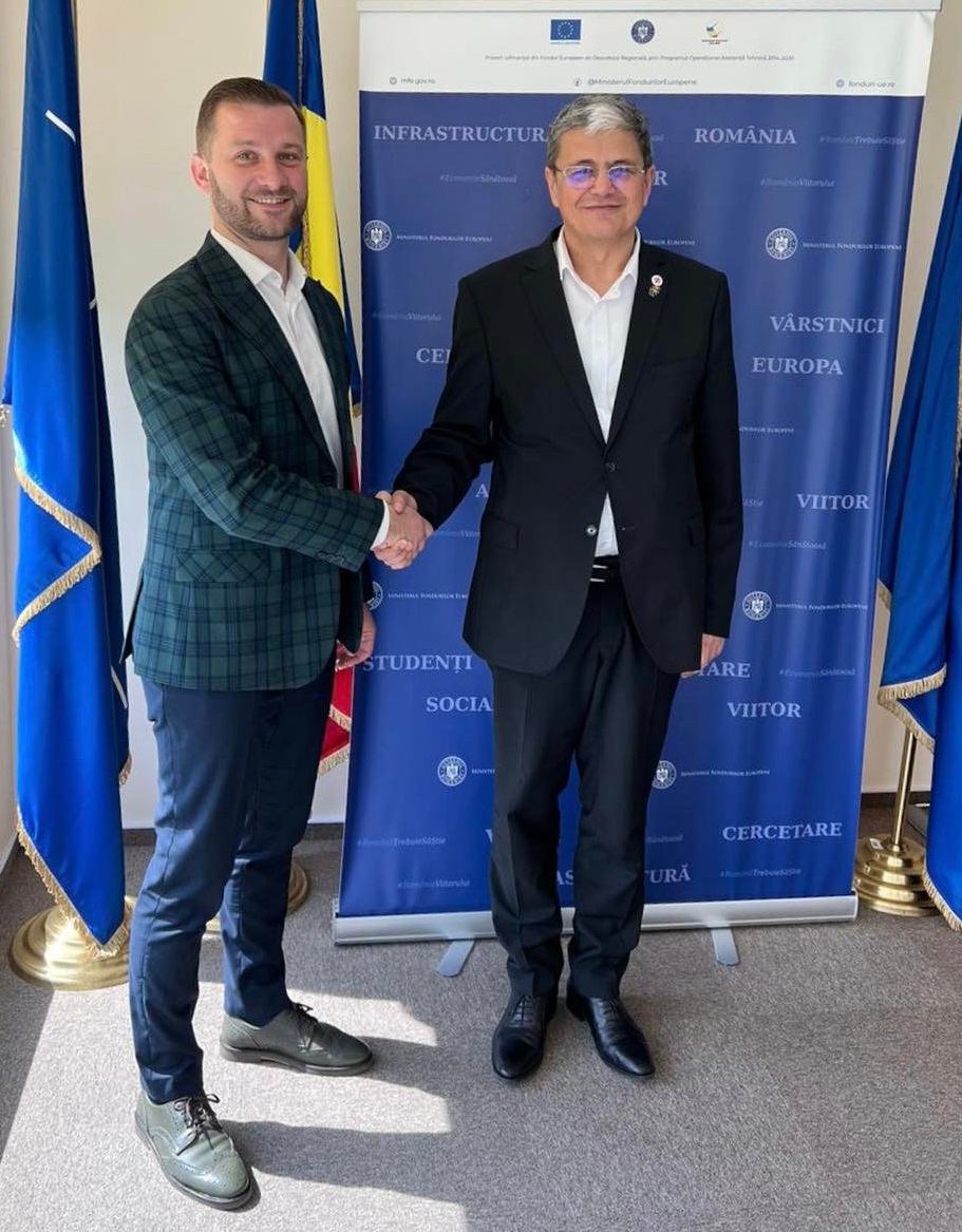 Primarul Floreștiului, întâlnire cu ministrul Investițiilor