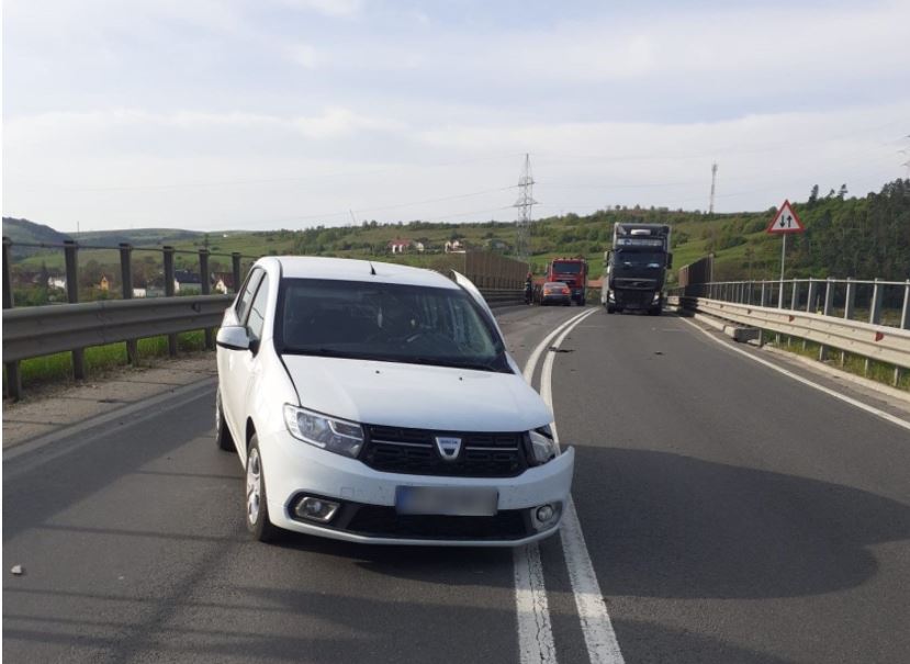Accident pe A3, spre Turda! / Foto: ISU Cluj
