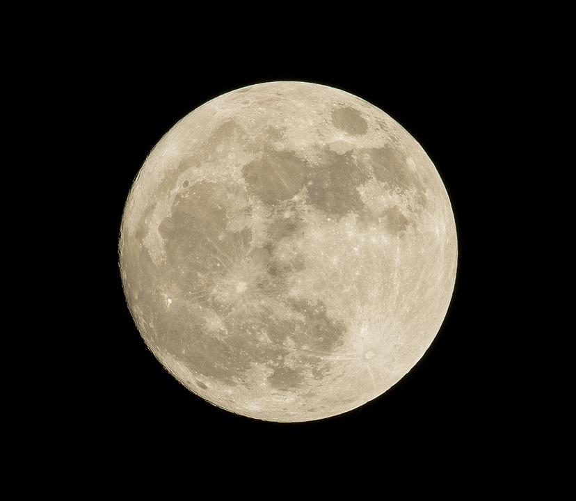 Eclipsă de lună în România. FOTO: Pixabay.com