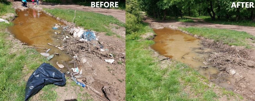50 de voluntari au curățat Pădurea Hoia de gunoaie / Foto: Facebook - CERT Transilvania