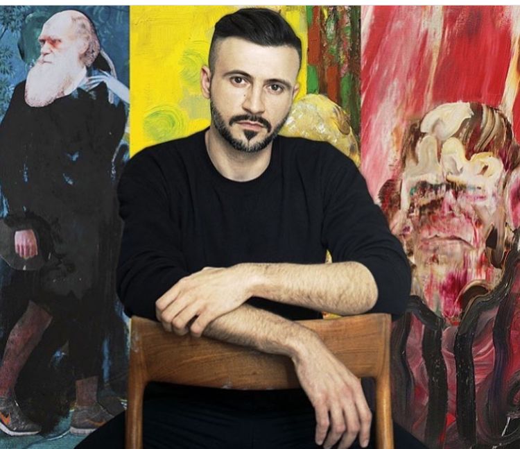 Adrian Ghenie, pictorul român. FOTO: Adrian Ghenie Instagram