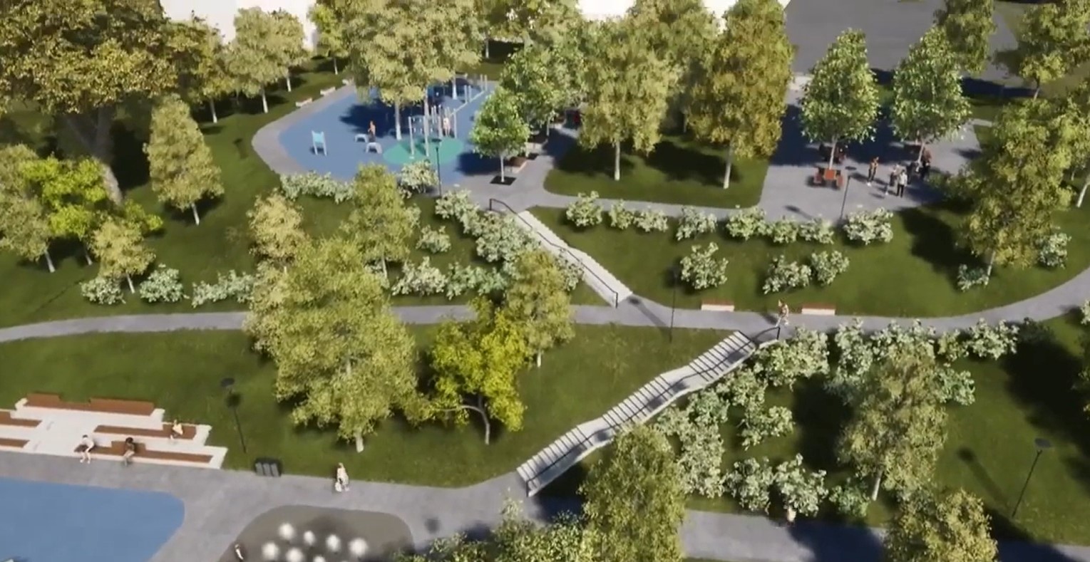 Cum va arăta viitorul Parc Zorilor? / Foto: captură ecran video Emil Boc - Facebook
