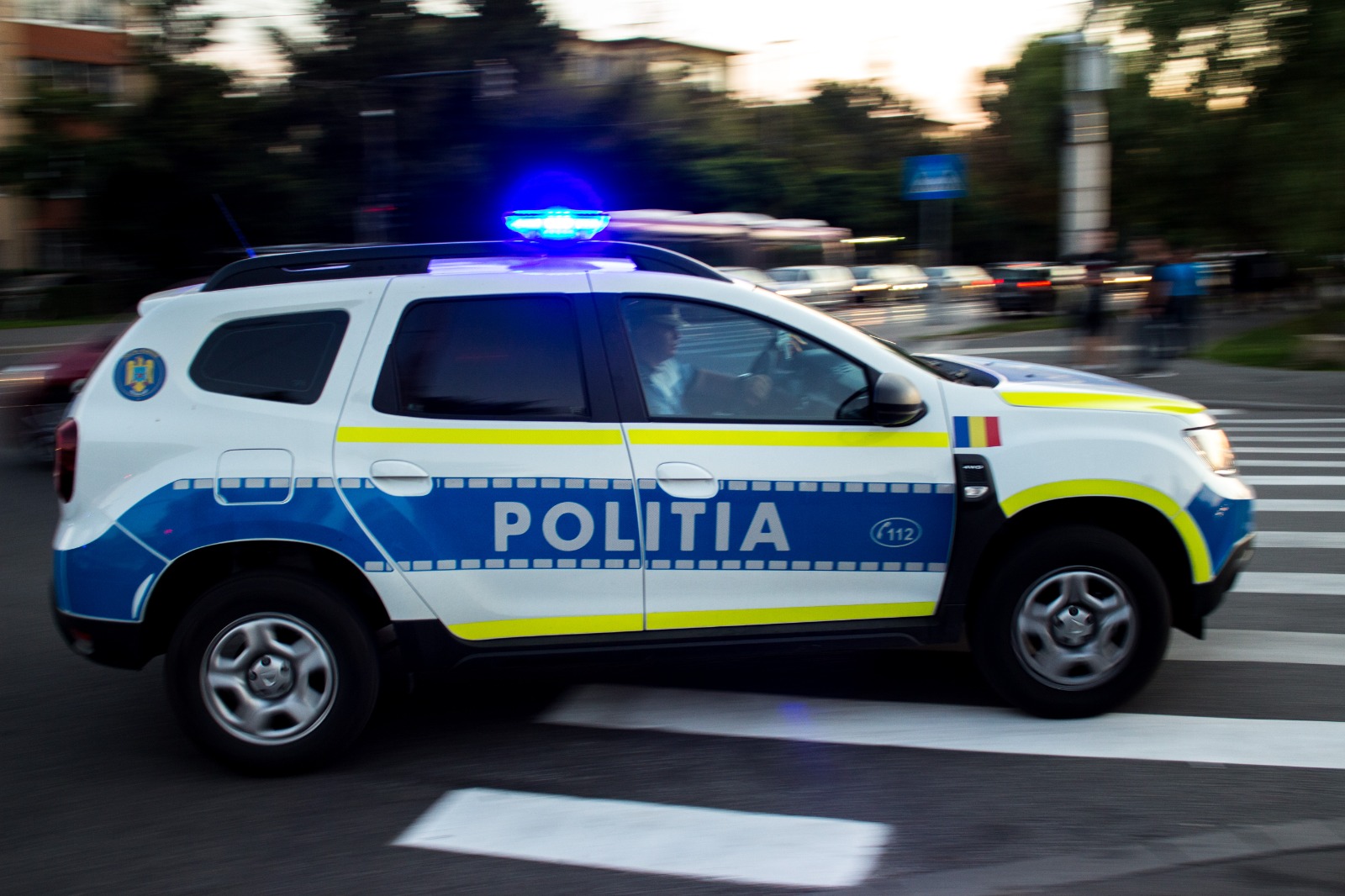 Un bărbat care a furat o mașină, arestat în Gherla. FOTO: IPJ Cluj