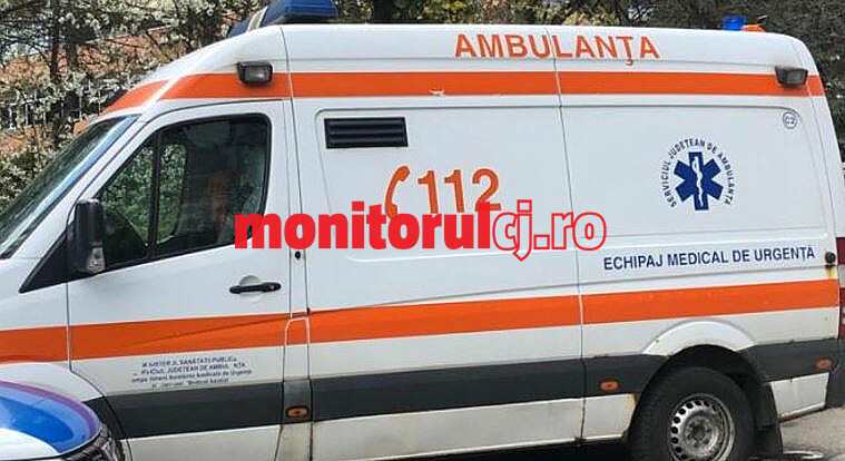 Trei minori au fost transpotați la spital după accidentul din Geaca / Foto: Arhivă monitorulcj.ro