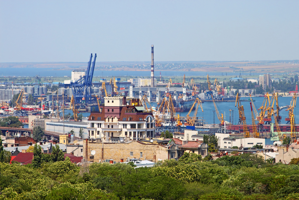 Ucraina refuză să demineze portul Odessa pentru a putea relua exportul de cereale/ Foto: depositphotos.com