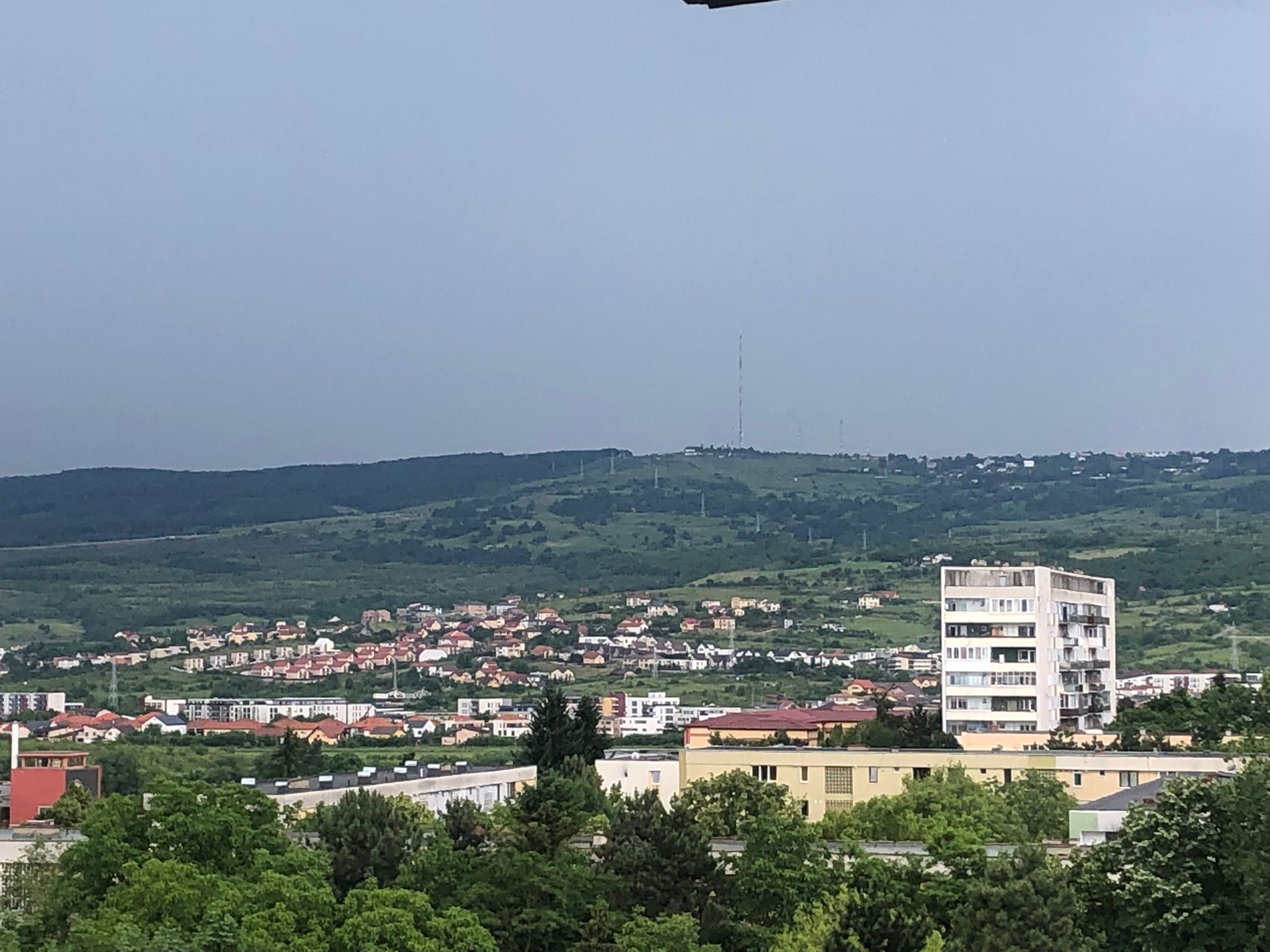Fenomene meteo severe în județul Cluj. FOTO: monitorulcj.ro