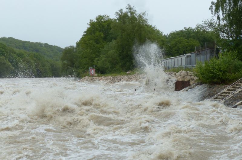 Cluj, sub cod galben de inundații / Sursă foto: Institutul Național de Hidrologie și Gospodărie a Apelor - Facebook