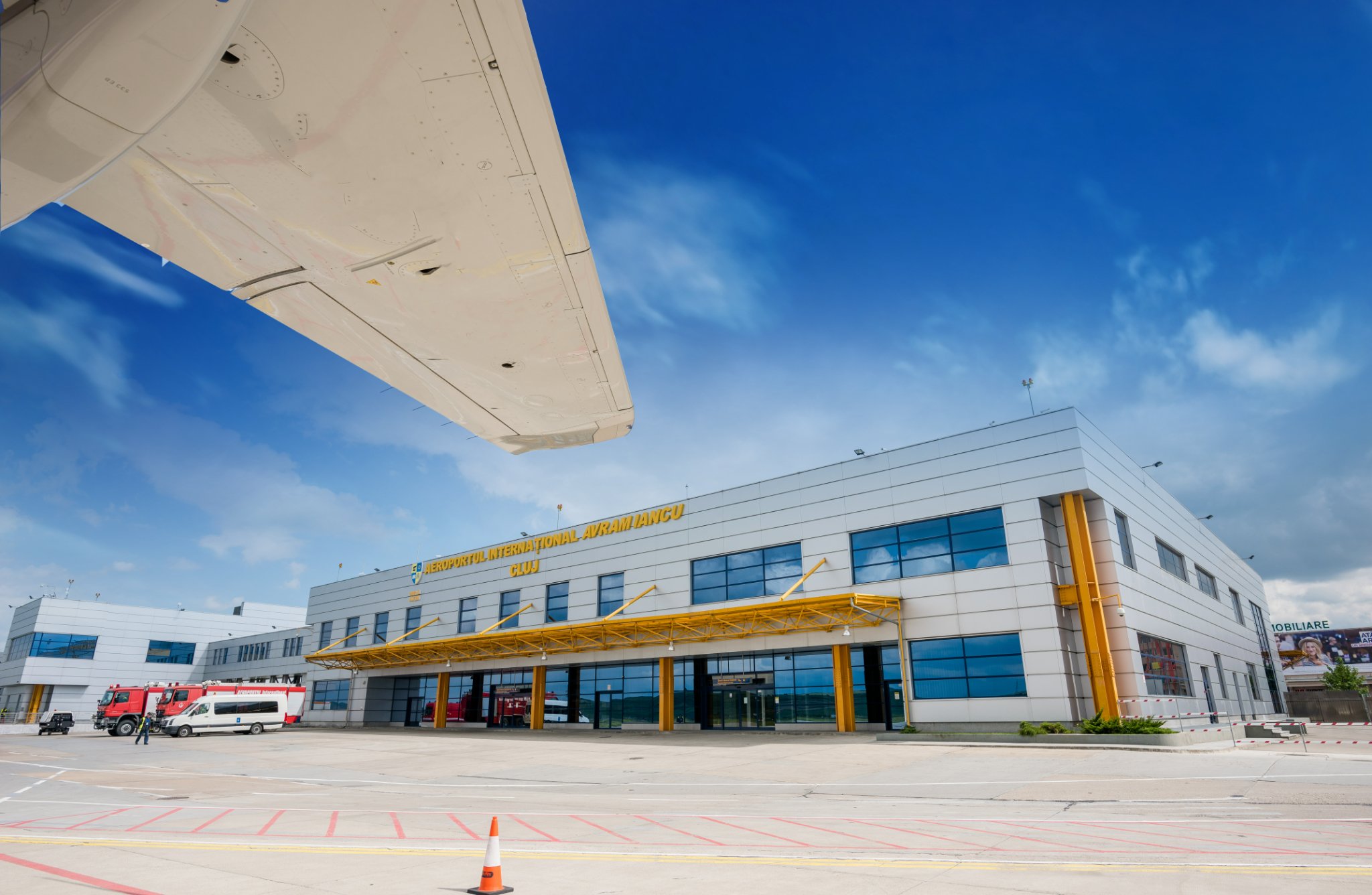 Aeroportul Avram Iancu Cluj-Napoca se numără printre aerogările din România cu cele mai mari cantități de marfă transportată aerian. Foto: Facebook/ Aeroportul Internațional Avram Iancu Cluj
