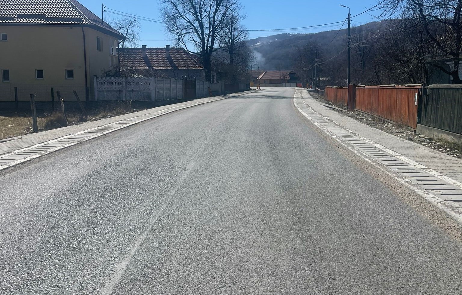 Lucrările de reabilitare și modernizare derulate pe Drumul Apusenilor au intrat în etapa finală a proiectului./ Foto: Consiliul Județean Cluj