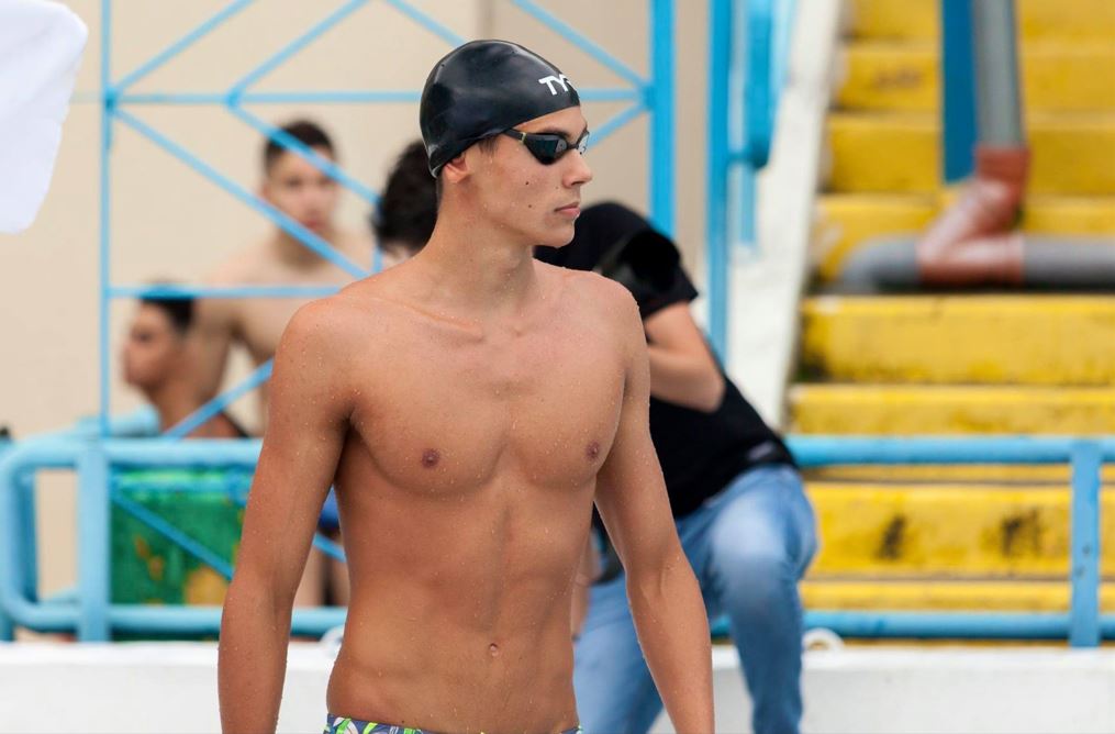 David Popovici, campion mondial la natația la numai 17 ani / Foto: David Popovici Facebook - Tudor Pirvu