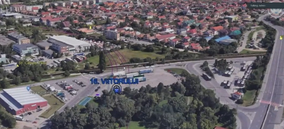 Masivul de sare din zona străzii Aurel Vlaicu - podul IRA nu ar mai fi o problemă pentru realizarea metroului. FOTO: Captură ecran