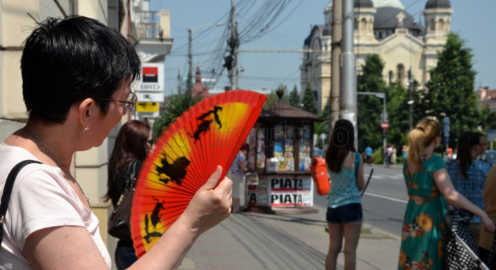 Maximele vor ajunge la 34 de grade Celsius/ Foto: Monitorul de Cluj
