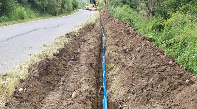 Rețeaua de apă din comuna Iara se extinde/ Foto: Consiliul Județean Cluj