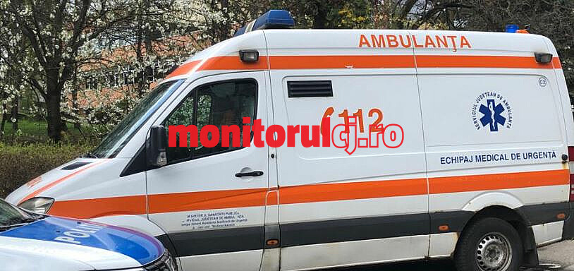 Accident în comuna Feleac/ Foto: monitorulcj.ro