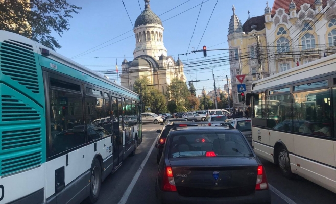 PNL Cluj îi răspunde lui Drulă: „Clujenii din trafic îți «mulțumesc» în fiecare zi”. FOTO: Arhivă