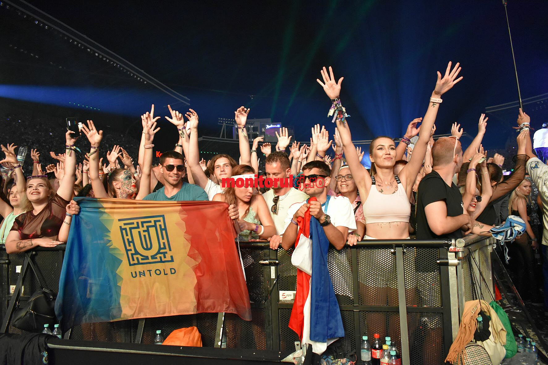 Peste 95.000 de mii de fani au făcut parte din povestea magică Untold, în cea de-a treia zi de festival. FOTO: Eliza Lucaciu/ Monitorul de Cluj