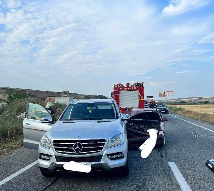 Accident pe centura Vâlcele - Apahida. FOTO: Info Trafic jud Cluj