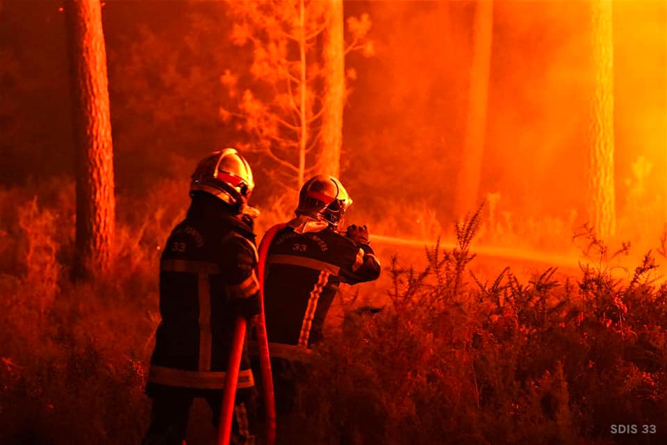 Incendiile continuă în Franța/ Foto: Facebook - Emmanuel Macorn