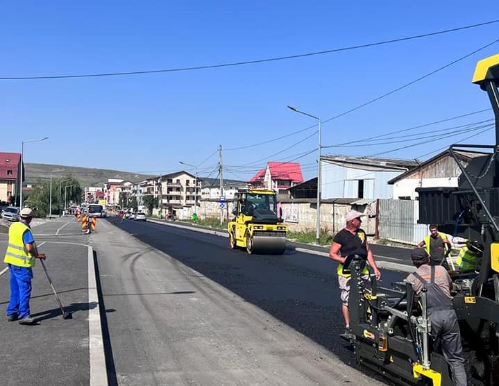 Lucrările la strada Eroilor din comuna Florești continuă într-un ritm alert/ Foto: Facebook - Bogdan Pivariu
