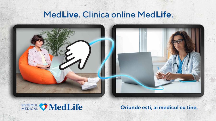 KV MedLive. Clinica online MedLife