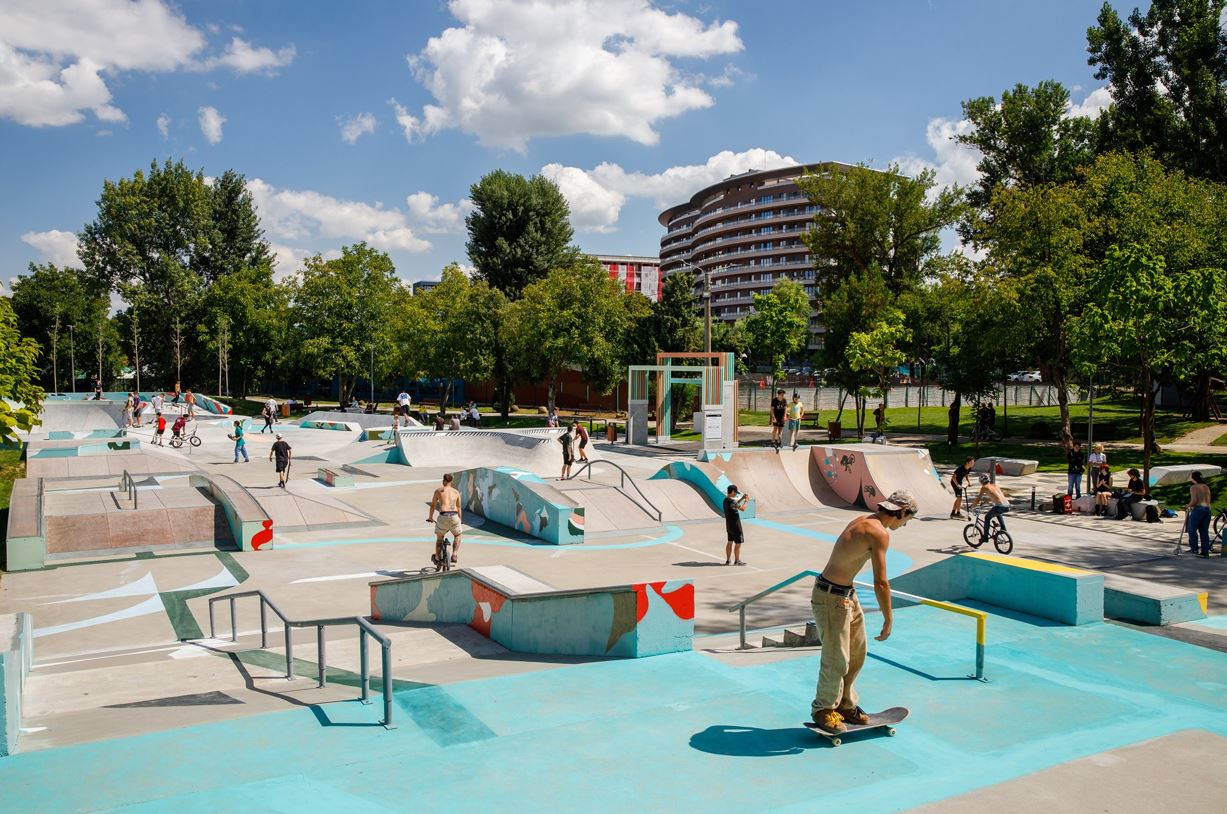Skateparkul Rozelor, Cluj-Napoca /Foto: World Rookie Tour