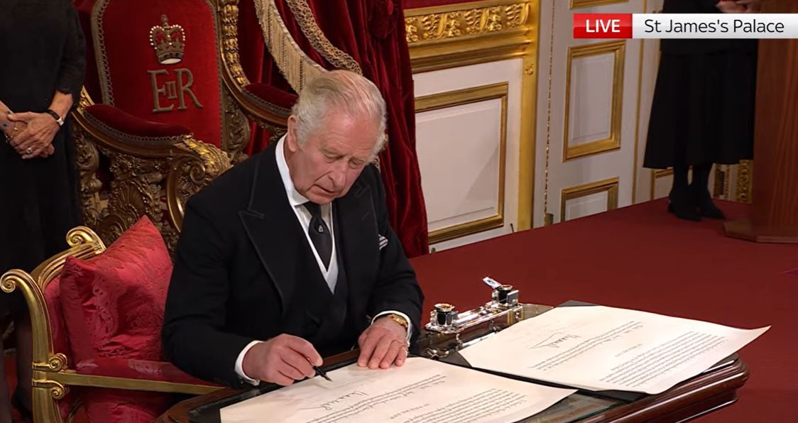 Charles al III-lea va fi proclamat oficial rege al Marii Britanii / Foto: captură ecran YouTube - Sky News